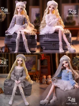 1/3 Кукла BJD 56 см взрослая женская пластиковая шарнирная подвижная кукла включает в себя кукольную одежду и обувь