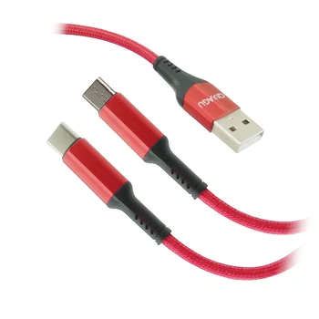 2ШТ USB-кабель для передачи данных Плетеные кабели для передачи данных шнур зарядного устройства для аксессуаров для мобильных телефонов Xiaomi кабель для быстрой зарядки