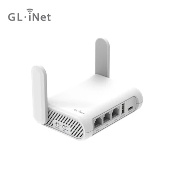 GL.iNet Opal (GL-SFT1200) Гигабитный двухдиапазонный беспроводной маршрутизатор для путешествий, поддерживающий IPV6, Tor, Openwrt, карманный ретранслятор наилучшего качества