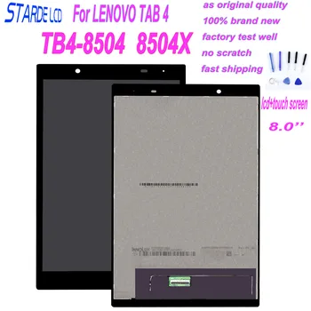 Starde ЖК-дисплей для LENOVO TAB 4 TB4-8504 TB4-8504X 8504F ЖК-дисплей с Сенсорным Экраном Дигитайзер В Сборе Замена