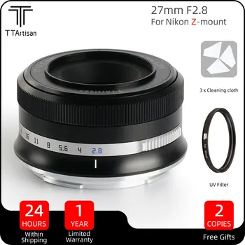 TTArtisan 27 мм F2.8 Автофокус STM Объектив камеры для Nikon Z-Mount Z50 Z30 ZFC Z5 Z6 Z7 Z6II Z9 APS-C Lente
