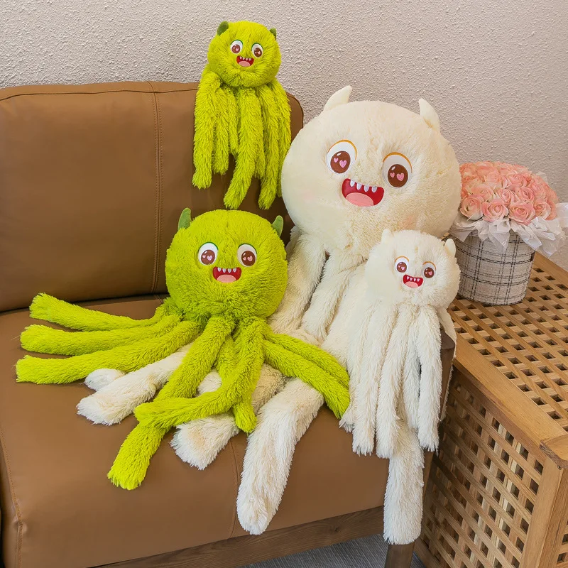 40-сантиметровая новинка, забавная плюшевая игрушка-осьминог с длинными ногами, милый странный осьминог, креативная плюшевая игрушка, украшение комнаты, подарок детям на День рождения
