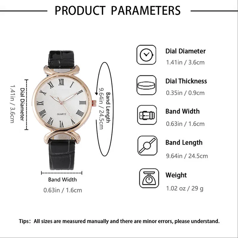 Новинка 2023 года, женские винтажные кварцевые часы с простым круглым циферблатом для отдыха, модный и стильный подарок для темперамента подруги