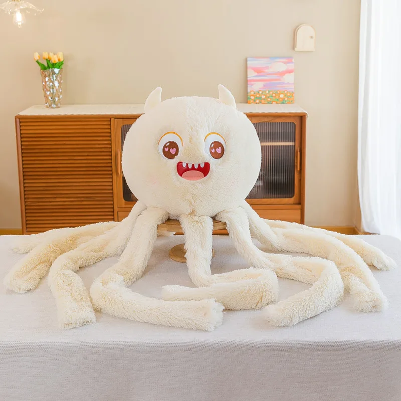 40-сантиметровая новинка, забавная плюшевая игрушка-осьминог с длинными ногами, милый странный осьминог, креативная плюшевая игрушка, украшение комнаты, подарок детям на День рождения