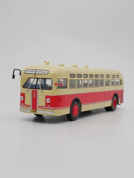 Автобус ЗИС 154 1946 года выпуска, советский автобус, модель легкосплавного автомобиля в соотношении 1:43, Статическая металлическая игрушка, хобби для взрослых, фестиваль, подарок, Орнамент, сувенир