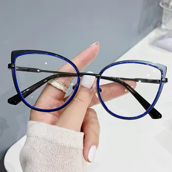 Брендовые ретро очки с защитой от синего света 