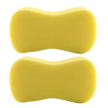 Губка для мытья автомобилей, суперабсорбирующая целлюлозу, многоцелевая губка для чистки - желтый, 2 упаковки