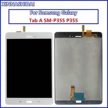 Для Samsung Galaxy Tab A SM-P350 P350 SM-P355 P355 ЖК-дисплей С Сенсорным Экраном Дигитайзер Полная Замена Сборки