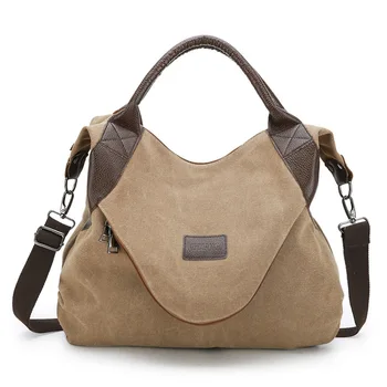 Женские сумки в Корейском стиле, сумки через плечо, Женская сумка через плечо, высококачественная Классическая холщовая сумка 2023 года выпуска