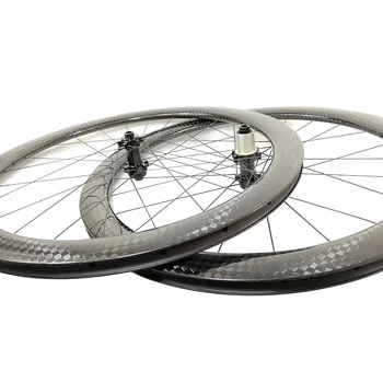 Колеса велосипеда для велокросса 50 ММ высота 25 мм ширина ЦЕНТРАЛЬНЫЙ ЗАМОК дорожный диск карбоновые колеса 24 часа 28 часов прямая тяговая решающая колесная пара
