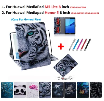 Крутой Волк Тигр Модный Чехол Для планшета Huawei Mediapad Honor 5 8 