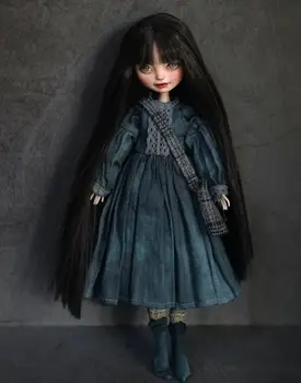 Кукла ручной работы на заказ, 30 см, пластиковые куклы для девочек, одежда и обувь в комплект не входят