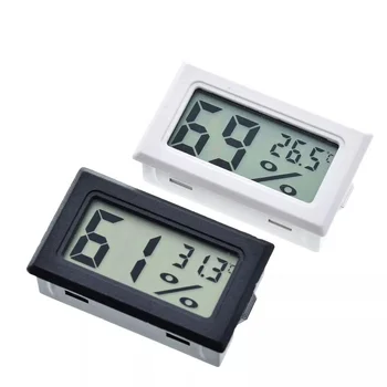 Мини ЖК-цифровой термометр Гигрометр Температура в помещении Удобный датчик температуры Измеритель влажности Измерительные приборы