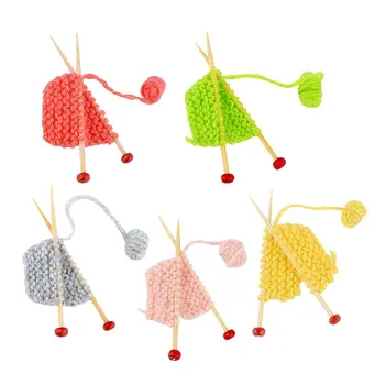 Модель свитера для вязания из пряжи для кукольного домика, сувениры, игрушки для ролевых игр, праздничные подарки