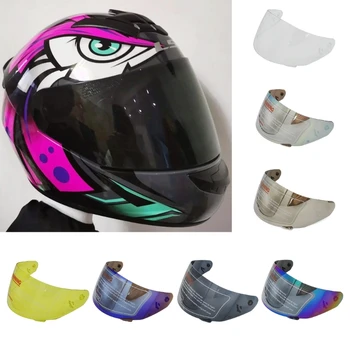 Мотоциклетный шлем с козырьком, объектив, Замена лобового стекла, Защитный козырек, Полнолицевой шлем для шлема Ls2 FF352 FF802 FF351 FF369 FF384