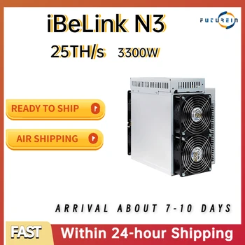 Новый CKB Nervos Network iBeLink ASIC Crypto Miner BM-N3 25Th/s 3300 Вт Быстрая доставка