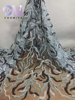 Новый список 2023 года Изысканная серия свадебных платьев с вышивкой Индия Роскошные тяжелые бусины и блестки Ткань высшего качества