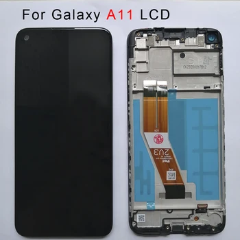 Оригинал для samsung A11 ЖК-дисплей с рамкой Для Samsung Galaxy A11 ЖК-дисплей с сенсорным экраном В сборе Для Samsung A115F A115F/DS Lcd