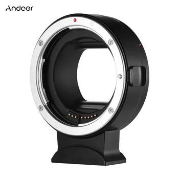 Переходное кольцо для объектива камеры Andoer EF-EOSR AF представляет собой электронный переходник EXIF для объектива Canon EF EF-S к полнокадровым камерам Canon EOS R с RF-креплением