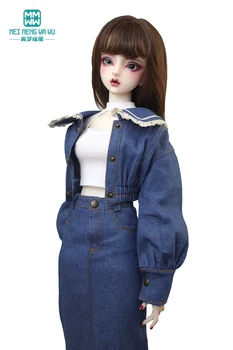 Подходит для 1/3 кукольной одежды BJD куклы DD SD Модные куртки джинсовые юбки Длинная юбка подарок для девочек