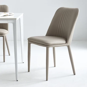 Роскошные Дизайнерские стулья для спальни Italian Relax Single Lounge Chair С металлической спинкой и шезлонгом, современная мебель середины века
