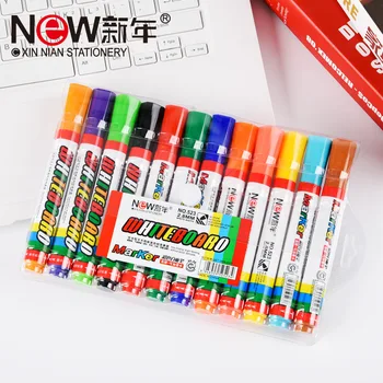 Стираемые ручки для доски для учителей, детские цветные кисти, канцелярские маркеры, фирменные стираемые маркеры.