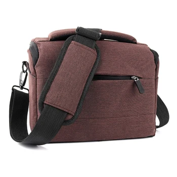 Сумка для фотоаппарата SLR DSLR, сумка для гаджетов, сумка для переноски через плечо, чехол для аксессуаров для фотосъемки, водонепроницаемая противоударная сумка для фотографий
