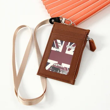 Ультратонкий женский мужской кошелек, деловая кредитная карта, идентификационный значок, сумки для студенческих автобусных карт, чехол для карт, держатель для карт, кошелек, сумка