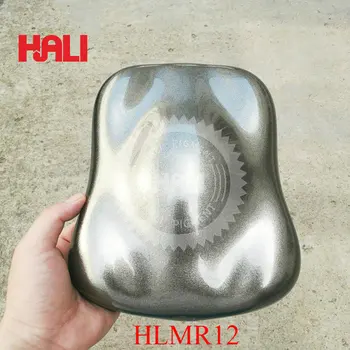 Хромовый пигмент супер серебряный пигмент зеркальный пигментный порошок пигмент для ногтей артикул: HLMR12 .. цвет: зеркальное серебро вес: 1 г бесплатная доставка.